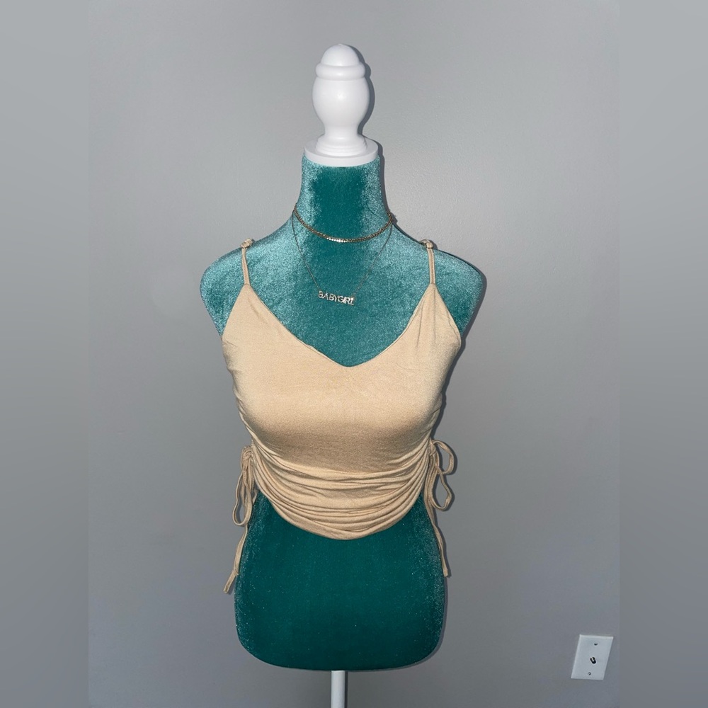 Side Tie Crop Top